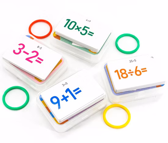 OEM personalizado para niños, naipes, papel de impresión, juego de mesa, tarjeta de aprendizaje educativo para niños, embalaje de póquer, tarjetas de juego, tarjeta Flash